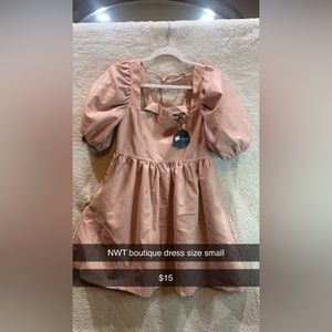 Boutique dress. NWT paid 62 asking 15.